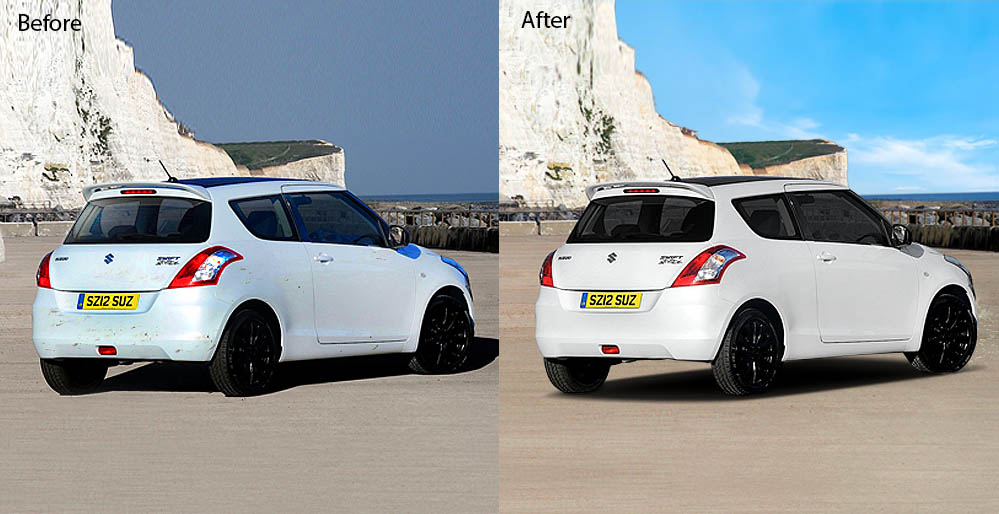 Car Photo Retouching